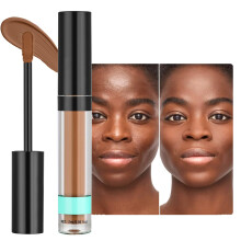 Corrector Líquido de Cobertura Completa, Maquillaje para Mujeres Mayores, Cubre Imperfecciones y Ojeras