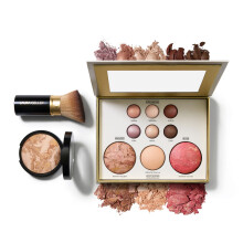 LAURA GELLER NEW YORK Kit Iniziale Cotto- Baked Balance-n-Brighten, Medium + Palette Visage Tuscan Dreams + Kabuki Retratt.