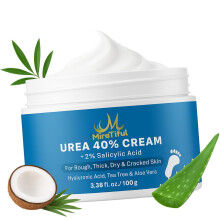 Miratiful Ureum Crème 40% voor Voeten en Handen | Intensieve Hydratatie voor Droge, Gebarsten Huid
