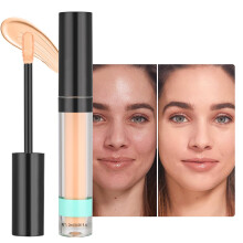 Corrector Líquido de Cobertura Completa, Maquillaje para Mujeres Mayores, Cubre Imperfecciones y Ojeras