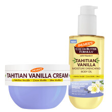Palmer's Vanilla Moisture Drench Body Cream and Body Oil Bundle: 4271and 4287
