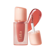 Laka Jelling Nude Gloss Mini, 1.9g/0.07oz, Hydraterende Lipolie, Geen Vlekken, Niet Plakkerig, Vegan