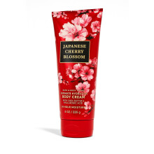 Bath & Body Works Japanese Cherry Blossom Ultimate Hydration Body Cream, 8 oz / 226 g - Aloe, Shea Butter, Cocoa Butter, 24-Hour Moisture