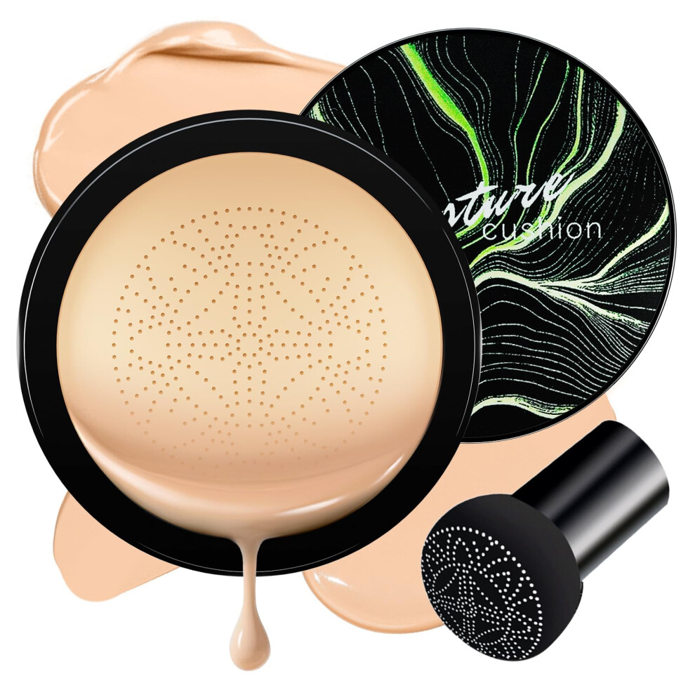 Cream Cc Foundation With Natural Glow Finish, Longlasting Coverage, Moisturizing Bb 1 Pcs