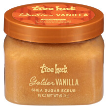 Gommage au sucre Shea Golden Vanilla Tree Hut, Exfoliant et Hydratant, Peau Douce & Souple