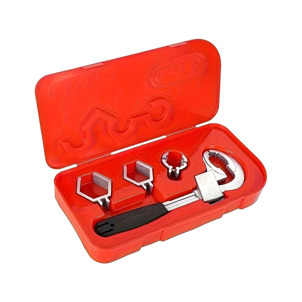 Universal Adjustable Wrench - Perfect For Faucet & Sink Repairs, Bathroom Maintenance, And Pipe Work 4713868951044