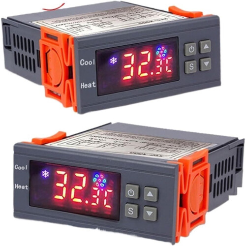 STC3000 Digital Temperature Controller Thermostat Thermoregulator Temperature Sensor Relay Heating Cooling Incubator(110V220V) 1
