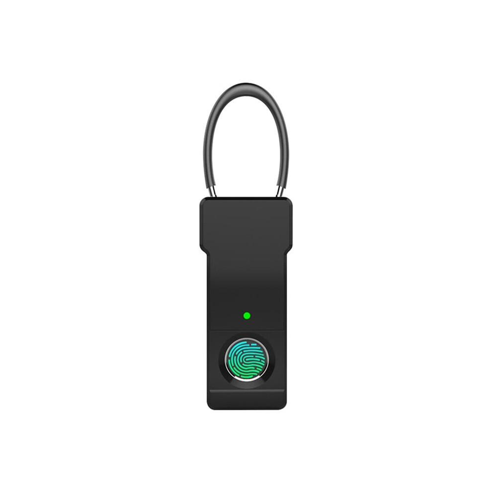 Tuya Fingerprint Padlock Combination Padlock Suitcase Luggage Code Lock Fingerprint Key Anti-Theft Lock B 4711554546703