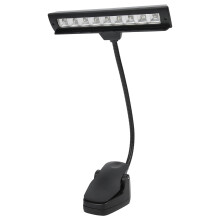 Music Stand Lights, USB ClipOn Music Stand Light With Adjustable Neck, ClampOn Desk Lamp For Musicians
