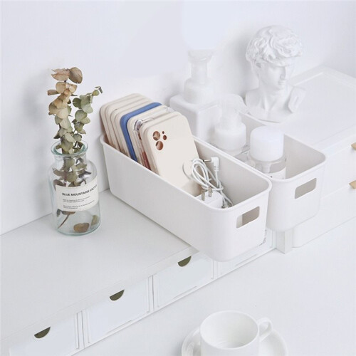 Multi Functional Storage Box Desktop Capacity Fruit Cosmetic Sundries Storage Drawer Coverless Kitchen OrganizerBin 2
