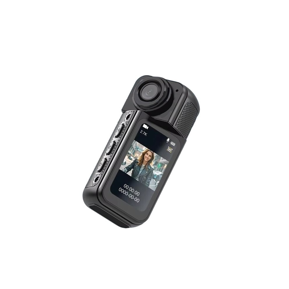 Pocket 2.7K Action Camera 1080P Sports Cam With Wifi 180 Wide Angle Thumb Camera For Travel Bike And Vlogging 64G 4712731429956