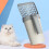 Katzentoiletten-Schaufel-Set mit bequhmem Griff & integriertem Mülleimer 6