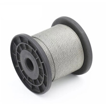 5mm 304 Stainless Steel Stranded Wire Bare Rope Lifting Cable 7x19 Structure Steel Furniture Cable 5m Length