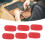 20pcs Leather Tags Soft Embossed DIY Labels Red 9