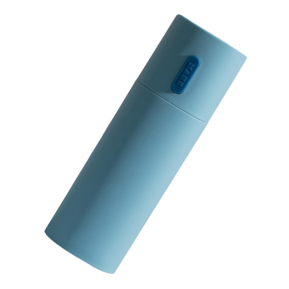 Travel Toothbrush Case with Sturdy 2 in 1 Cup Holder for Toothpaste and Brush Protection
