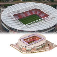 3D Football Stadium Puzzle Set 105 Pcs, DIY Model for Kids & Adults
