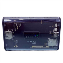 Router LTE da 5200 MAh  Router 4G Protetto 150 Mbps Wireless Wi-Fi Hotspot da Viaggio per Esterni Slot per Scheda SIM Versione UE