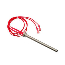300W 220V Lgniter Hot Rod Tubo de Aquecimento de Pelota de Madeira em Aço Inoxidável Antiferrugem Lareira Grill Peça de Fogão