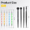 Polymer Clay Tools, 14st Flexible Polymer Clay Tissue Blade Set för DIY Cut Shaping Skulptering 2