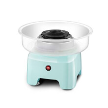 Cotton Candy Machine Pink Candyfloss Maker Blue Exterior For Kids And Adults Birthday Parties