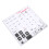 Durable PVC Keyboard Stickers Frosted Design for Any Computer 7