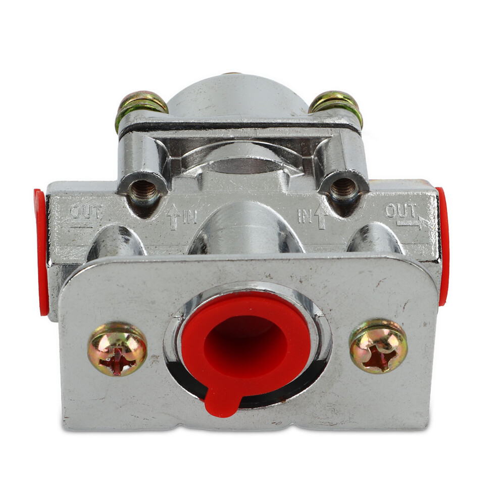 Zinc Alloy Fuel Pressure Regulator 4.5-9 Psi 3/8In Npt For Carburetors 7661382742891