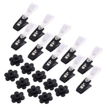 50 Pcs for Creative Windproof Flag Stoppers-Plum Saiga Clip
