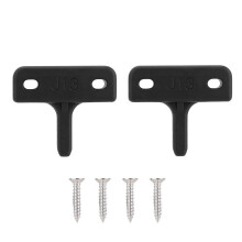 2pcs Greenhouse Window Stay Kit with Durable Fastener and Smooth Edge Design for Easy Installation
