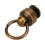 200 Sets Copper Monk Rivet with Pull Rings 8mm High Gloss Leather Accessories 9