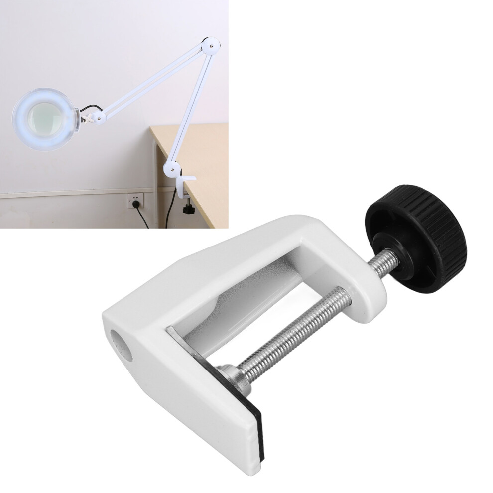 Universal Aluminium C-Shaped Desktop Clamp for 5cm Thick Surfaces