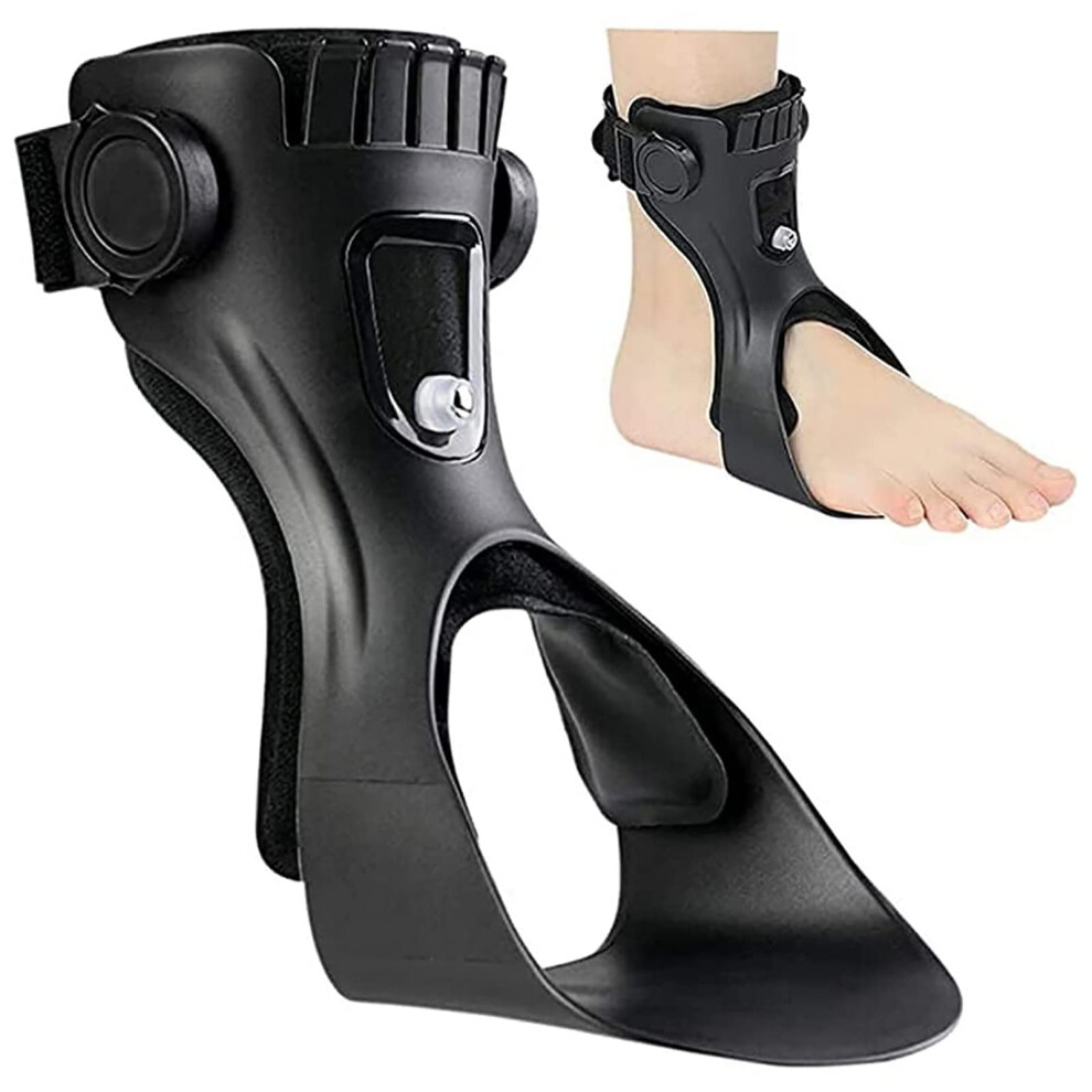 Drop Foot Brace Lightweight Ankle Orthosis With Inflatable Airbag Hemiplegia Stroke Walking Aid Adjustable Size