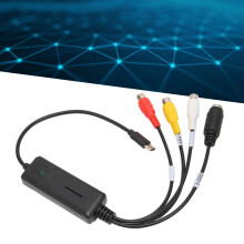 Plug and Play Type C Video Capture: RCA to USB for Win XP/7/10 & OS X