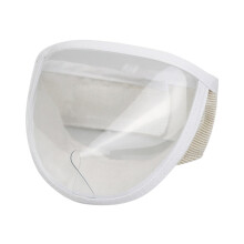 Transparent Cat Muzzle For Grooming And Nail Trimming, Breathable AntiLick Mask Head Cover, For Kitten And Cat Size S