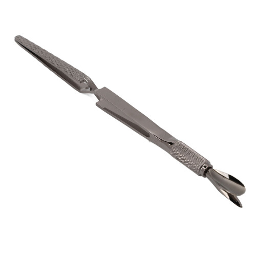 Nagelhaut-Pusher - Doppelseitig Ruthenium-Schwarz