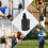 Dump Pouch Small Drawstring Camping Organizer Foldable Pouch Large Capacity For Hiking Gear Black 3
