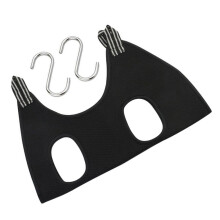 Breathable Pet Grooming Hammock With Hook For Dogs And Cats, Nail Trimming Support, Easy Assembly, Secure Comfort
