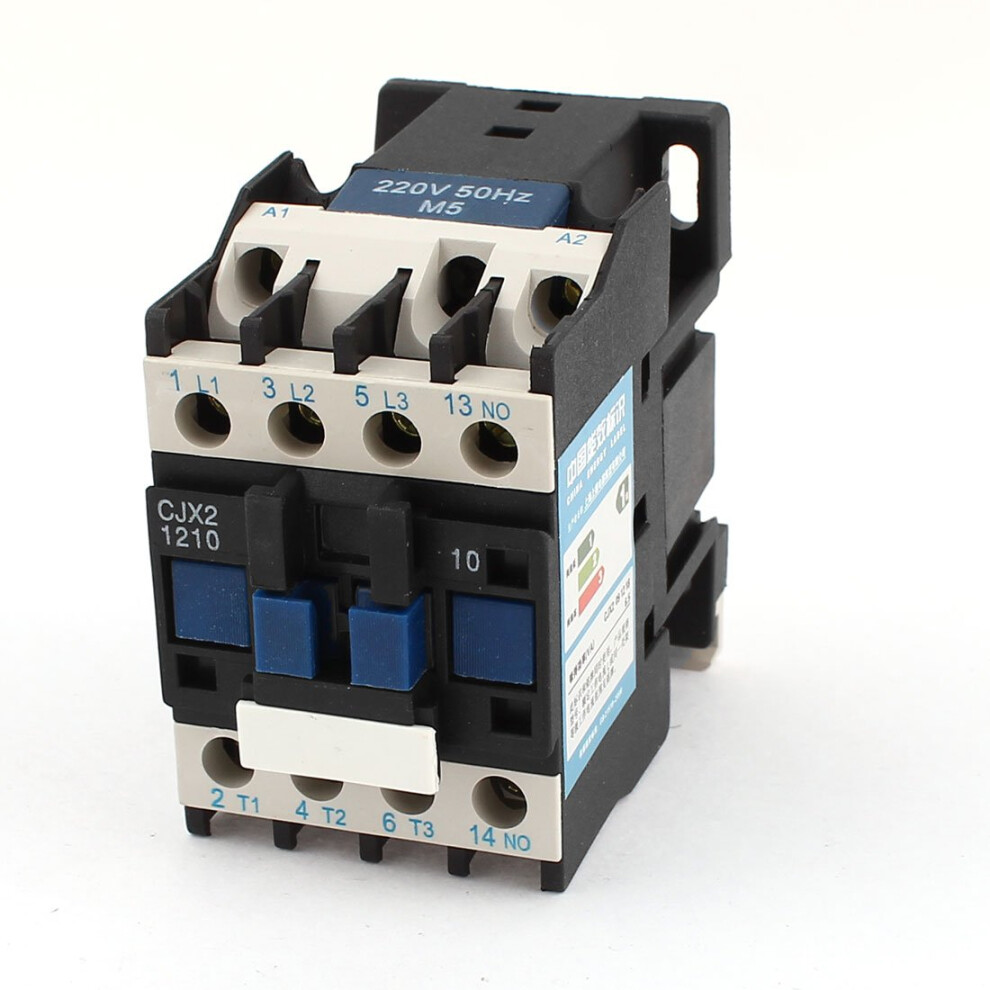 Electromagnetic Switch Ac 220V 50/60Hz Coil 35Mm Din Rail Mounting 3Phase Contactor 690V 9189345435669