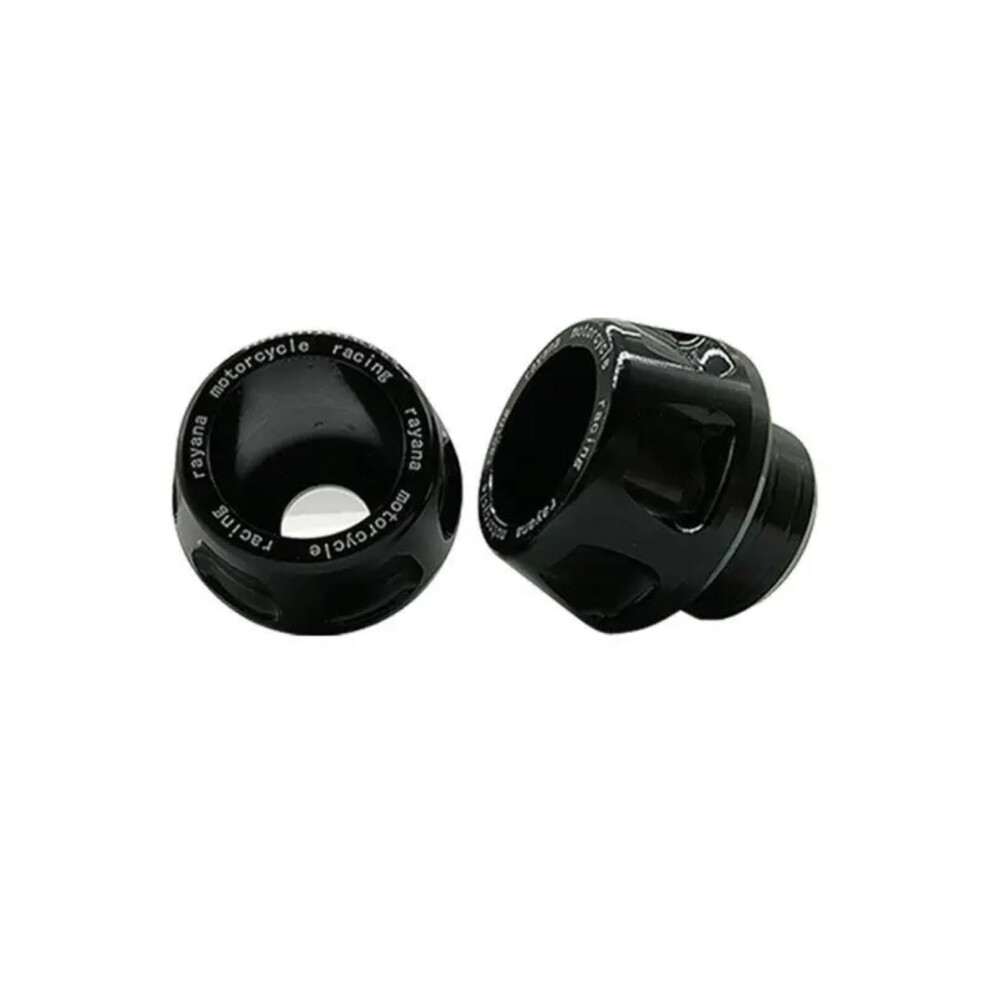 Motorcycle Frame Sliders Universal Fit Front Fork Crash Protector For Motorcycle And Scooter Black 9426802719888