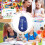 Glue Roller Scrapbooking  DoubleSided Tape Dispenser, Refillable Tape Runner, Mess Craft Adhesive, MultiPurpose Use Blue Ref: 4602 3