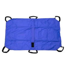 Pet Stretcher for Large Dogs 250lb Load Capacity Emergency Transport Carrier Nylon With Comfort Handles 120X74CM Blue