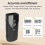 Portable Barcode Scanner Wired+BT+2.4G 1D/QR Code Fast & Compact 8