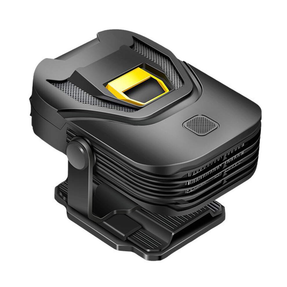 12V Car Heater 150W Rapid Windshield Defogger With 360 Rotation For Winter Driving Yellow 9347817351422