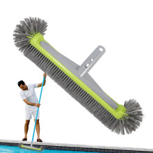 Heavy Duty Pool Scrub Brushes Corner And Step Cleaning Tools Versatile Pool Tile Scrubbers Ref: 7259