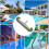 Heavy Duty Pool Scrub Brushes  Corner And Step Cleaning Tools  Versatile Pool Tile Scrubbers Ref: 7259 5