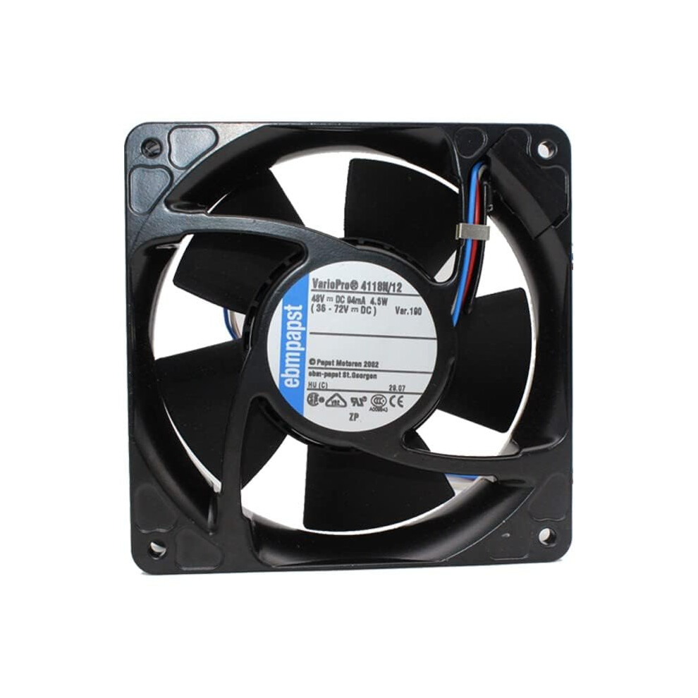 Performance 48V Dc Inverter Cooling Fan 120X120x38mm For Efficient Heat Dissipation In Electronics 9189345436710