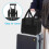 Bowling Bag  Large Single Ball Tote with Side Pockets for Travel 2