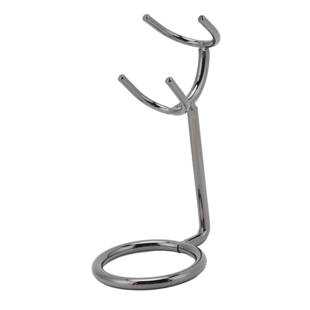 Stainless Steel Shaving Brush Stand Universal Fit Beard Trimmer Holder For Most Brush And Beard Trimmers