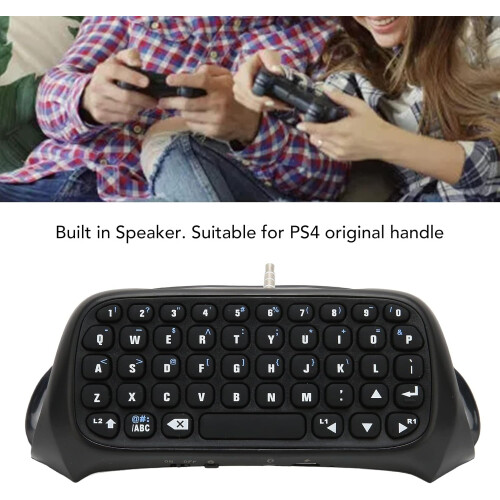 Wireless Mini Bluetooth Keyboard for Controller, Gamepad ChatPad with Speaker, 200mAh Battery Ref: 9823 1