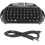 Wireless Mini Bluetooth Keyboard for Controller, Gamepad ChatPad with Speaker, 200mAh Battery Ref: 9823 4