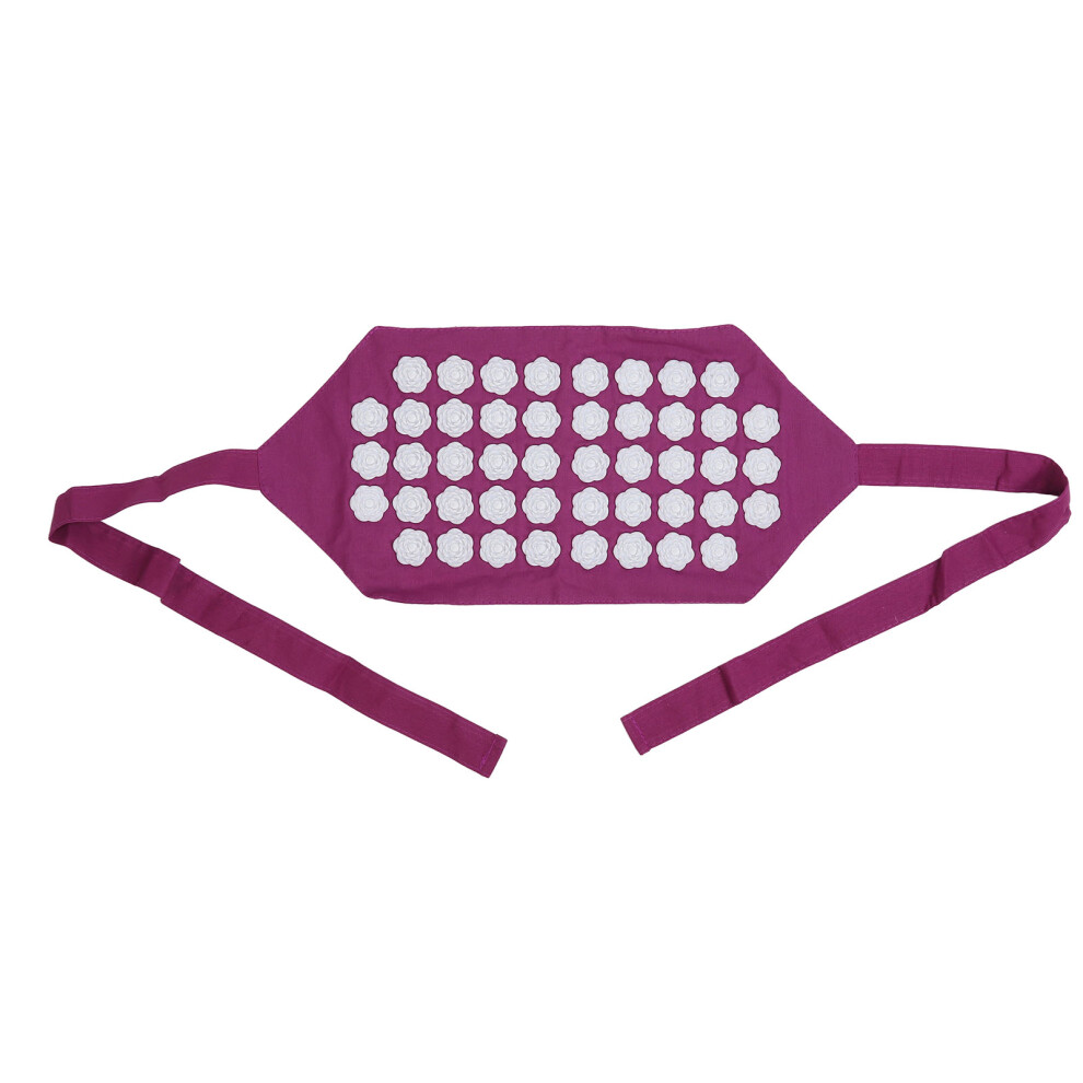 Acupressure Strap Wrap, On-the-go Acupuncture Mat Strap for Muscle Relaxation Stress Reduction, Whole Body Used Relieving Pain, Safe Material Washabl